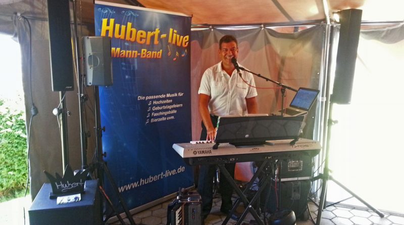 Alleinunterhalter Hochzeitsband Hubert-live