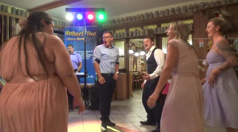 Hochzeitsparty Stimmung Tanz